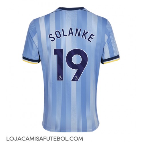 Camisa de Futebol Tottenham Hotspur Dominic Solanke #19 Equipamento Secundário 2024-25 Manga Curta